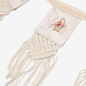 Winnie the Pooh Macrame & Canvas Garland Wall Hanging